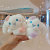 Cartoon Plush Doll White Cinnamon Dog Doll Pendant Key Ring Backpack Ornament Pendant Bag Women