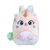 Winter Cartoon Plush Big Eyes Backpack Little Princess Cat Children Backpack Kindergarten Unicorn Schoolbag