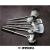 Stainless Steel Spatula Meal Spoon Slotted Spoon Kitchenware Cooking Meat Fork Soup Spoon and Strainer Spatula Kitchen Utensils 6-Piece 8-Piece Set