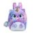 Winter Cartoon Plush Big Eyes Backpack Little Princess Cat Children Backpack Kindergarten Unicorn Schoolbag