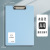 Morandi A4 Folder Students' Supplies Writing Pad Clip Office Document Folder Test Paper Clip Logo Customized Wholesale