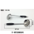 Stainless Steel Spatula Meal Spoon Slotted Spoon Kitchenware Cooking Meat Fork Soup Spoon and Strainer Spatula Kitchen Utensils 6-Piece 8-Piece Set