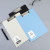 Morandi A4 Folder Students' Supplies Writing Pad Clip Office Document Folder Test Paper Clip Logo Customized Wholesale