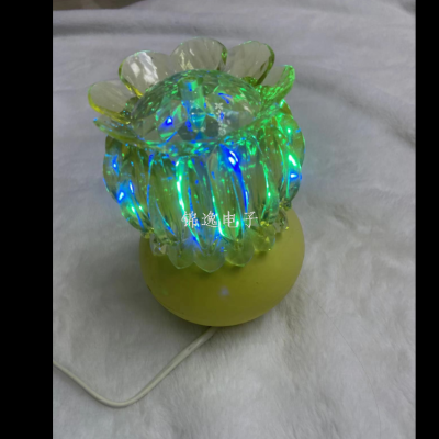 New LED Rotating Pineapple Stage Lights Disco Crystal Colorful Flash Atmosphere Stage Lights