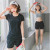 Korean Style Summer Sports Set Three-Piece Set Women's Running Mesh Yoga Suit Field Fitness Suit