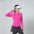 Hooded Ice Feeling Sweat-Absorbent Shirt Sun Protection Clothing Fitness Running Training Breathable Finger Lock Long Sleeve Loose Comfortable Wind Shield