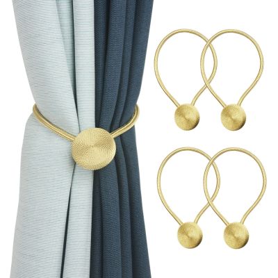 Curtain Magnetic Button Installation-Free Curtain Tassel Simple Curtain Tying