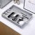 Retractable Kitchen Drawer Finishing Box Tableware Storage Box Partition Plate Knife and Fork Storage Box Chopsticks Rack