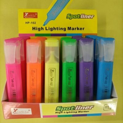 HP-102 Display and 36 Color Fluorescent Pen
