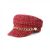 INS Internet Famous Beret Women's New Hat Trendy Navy Hat Chain Classic Style Plaid Flat-Top Cap British Style