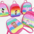Factory Direct Spot Supply New Children's Silicone Backpack Deratization Pioneer Schoolbag Bubble Decompression Bag