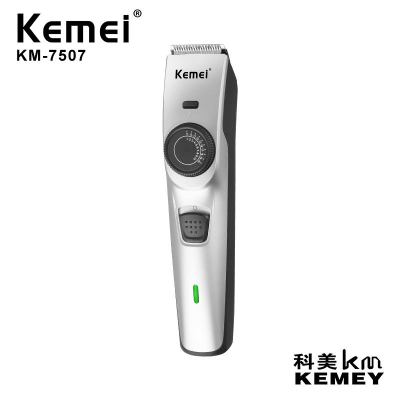 Cross-Border Factory Direct Supply 2022 Komei KM-7507 Upgrade Mini Cordless Hair Clipper