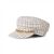 INS Internet Famous Beret Women's New Hat Trendy Navy Hat Chain Classic Style Plaid Flat-Top Cap British Style
