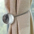 Simple Magnet Two Ends Round Curtain Buckle with Magnetic Curtain Bandage Living Room Installation-Free Curtain