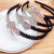 New Alloy Spot Drill Diamond Rhinestone Non-Slip Head Buckle Headband Lady Headband Night Market Multi-Style Headband Wholesale