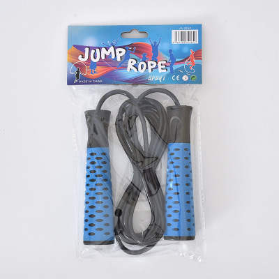 Sponge Mesh Skipping Rope Frosted Rope Non-Knotted Non-Winding Rope Fitness Sports Student Sports