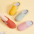 2022 New Cotton Slippers Women's Autumn and Winter Indoor Heel Wrap Platform Type Household Fleece-Lined Confinement Couple Slippers