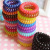 Plus-Sized Candy Color Plastic Telephone Wire Hair Ties Bold Phone Hair Ring Hair Accessories Yiwu 2 Yuan Small Commodity Rubber Band Wholesale