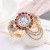 New Korean Style Women's Diamond-Embedded Elegant Quartz Watch Fashion Alloy Bracelet Watch Women's in Stock Wholesale