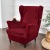 New Plush Stretch Tiger Chair Cover Chair Cover Sofa Cover All-Inclusive Single Wing Back Sofa Slipcover American Style