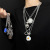 Sweater Long Necklace Pendant Men 'S Hip Hop Sweater Chain Long Wild Niche Design Chain Decorative Accessories Women