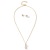 Light Luxury Ornament Niche Butterfly Pendant Necklace Female Ins Dignified Sense of Design Zircon Stud Earrings Set