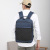 Men's Business Backpack New Plaid Schoolbag Embroidery Thread Rhombus 15.6-Inch Laptop Backpack