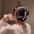 2022 Spring New Transparent Pink Peach Grip Soft Girl Japanese Sweet Hair Clip Shark Clip Hair Accessories