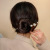 High-End Sense Pearl Hairpin Women's Simple Modern Hair Clip Headdress 2022 New Temperament Hairpin Updo Gadget Fashion
