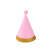 Factory Direct Sales Birthday Hat Original Copyright Bronzing Flash Gold Big Fur Ball Cute Birthday Party Birthday Hat