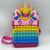 Rainbow Pressure Relief Bag Children's Decompression Artifact Squeezing Toy Baby Girl Finger Press Educational Toys