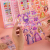 New Gold Foil Stickers Dress-up Belt Manicure Nail Stickers Pull Tape Beauty Clothes Stickers Children Cartoon Bubble Sticker