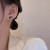 2022 New French Retro Camellia Stud Earrings for Women Ins Style Elegant High Sense Long Ear Line Ear Rings