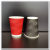 14 Oz Disposable Paper Cup Double-Layer Thickened Hot Drink Angular Cup S Pattern Anti-Scald Coffee Paper Cup