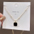 Design Necklace Black Square Pendant Clavicle Chain Internet Celebrity Fashion All-Match Elegant Necklace Wholesale