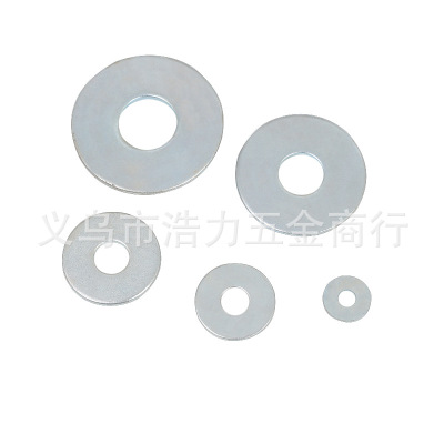 Factory Direct Sales Supplies a Large Number of High-Strength Galvanized Screws Flat Washer Various National Standard Flat Washer Specifications