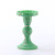 Factory Fixed Glass Spray Color Candlestick Transparent Glass Crystal Candlestick Wholesale Home Ornaments Candlestick