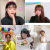 Online Celebrity Happy Birthday Letter Headband Children Adult Party Decoration Photo Props Plastic Headdress Birthday Hat