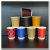 8 Oz Home Disposable Double-Layer Paper Cup Anti-Scald Tea Cup Office Cup