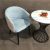 Modern Home Dining Chair Internet Celebrity Living Room Leather Leisure Chair Coffee Chair Rest Area Reception Chair