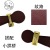 Factory Direct Sales Production High and Low PU Leather Oil Edge Gift Box Handbag Strap Box Decoration Handle