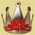 Diamond Glossy Silk Hair Band Costume Props Cake Dress Up Birthday Hat Crown Children Adult Golden Crown