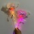 New Hand-Held Feather Star Sky Ball Cartoon Magic Wand Glowing Magic Wand Flash Hand-Held Bounce Ball Ground Push Toy