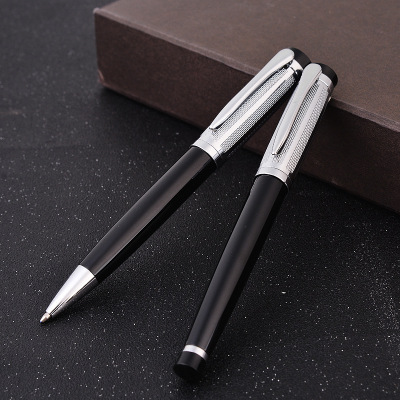 Engraved Metal Ball Point Pen Logo Signature Pen Gift Pen Set Advertising Promotion Oil Pen