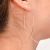 INS New Accessories Fashion Minimalistic Abstraction Art Fishing Line Earrings Eardrops Wholesale