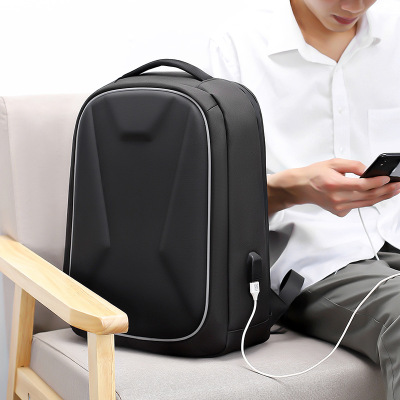 Casual Backpack Men's Outdoor Travel Laptop Bag USB Charging Port Portable Schoolbag Backpack for Boys