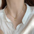 French Retro Rose Necklace for Women Light Luxury Minority Advanced Design Clavicle Chain Fashion All-Matching Necklace Accessories