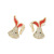 Stud Earrings for Women Sterling Silver Needle High-Grade Animal Year Rabbit Earrings Personalized Hot Selling Eardrops