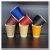 10 Oz Disposable Coffee Paper Cup Anti-Scald Double Layer Hot And Cold Drinks Angular Cup