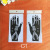 India Nepal HN Tattoo Palm Template Inkjet Painting Hollow Large Template Hand Template Design